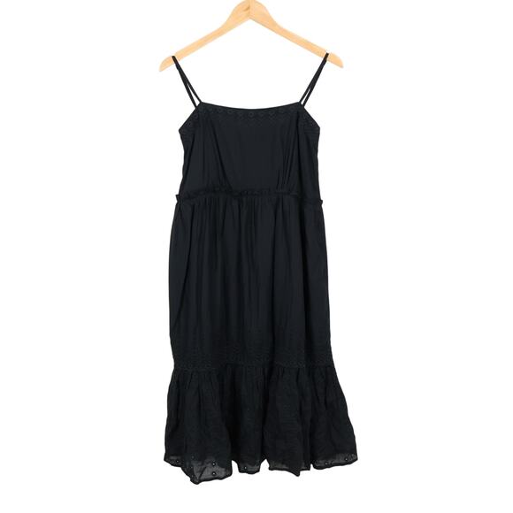 J.Crew Sorrento Dress Cotton Voile Black Size XS Petite NWT - Picture 2 of 9